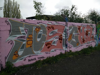 Graffiti Wall in Köln - Photo by Pentabarf - cgn, cologne, köln (2016)