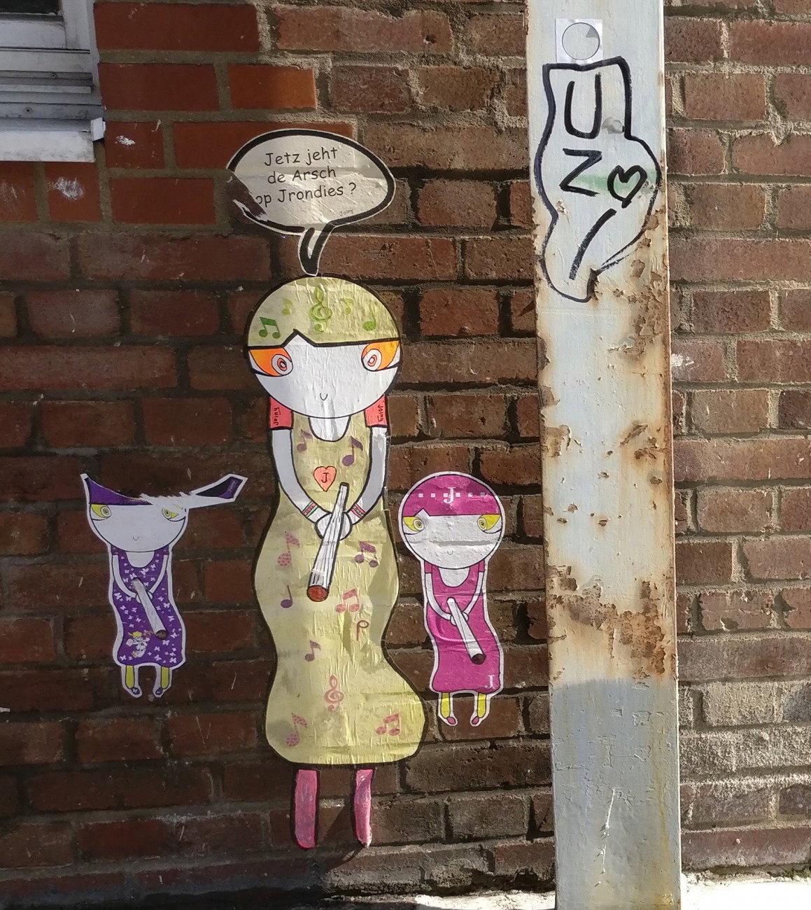 Graffiti in Köln - Photo by Pentabarf - köln, cgn, cologne (2017)