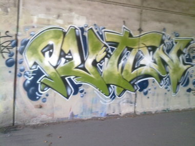 Graffiti Wall - Photo by Pentabarf - Puton, Netz, Cologne