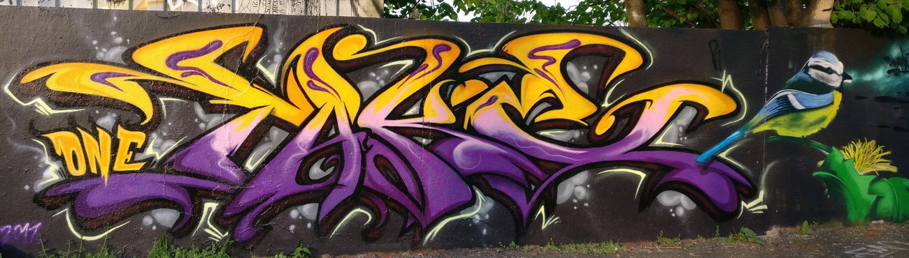 Graffiti Wall in Köln - Photo by Pentabarf - cologne, cgn, köln (2017)