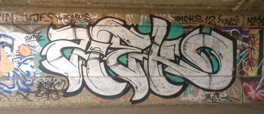 Graffiti Wall - Photo by Pentabarf - cgn, cologne (2017)