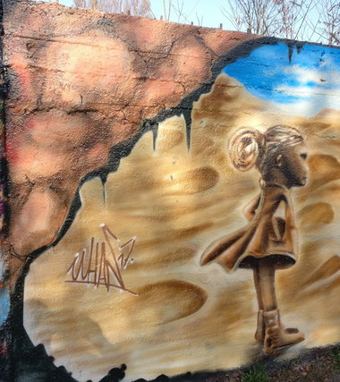 Graffiti Wall in Köln - Photo by Pentabarf - köln, cgn, cologne (2017)