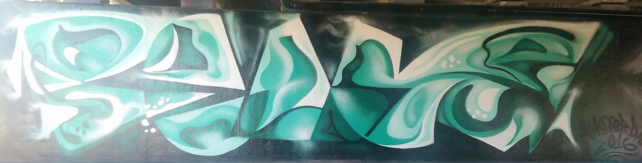 Graffiti Wall in Amsterdam - Photo by Pentabarf - amsterdam, flevopark