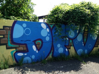 Graffiti Wall in Köln - Photo by Pentabarf - cgn, cologne, köln (2016)