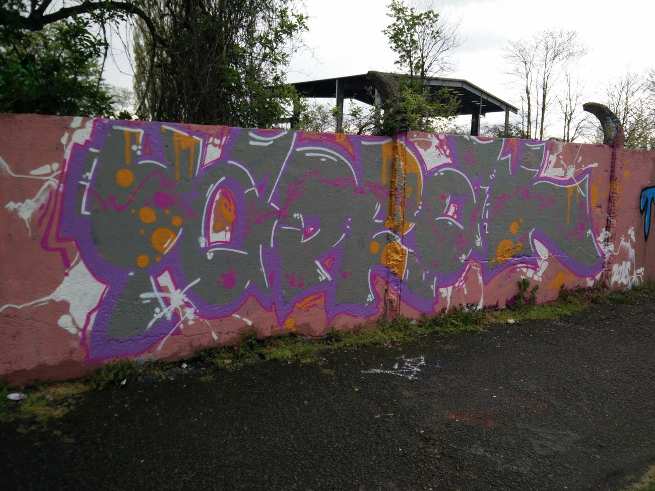 Graffiti Wall in Köln - Photo by Pentabarf - cgn, cologne, köln (2016)