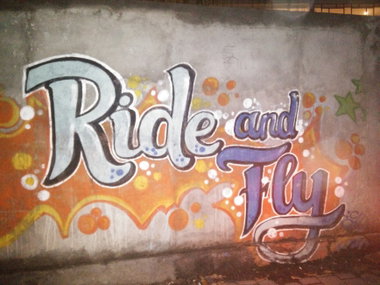 Graffiti Wall - Photo by Pentabarf - indonesia, indonesien, ralio