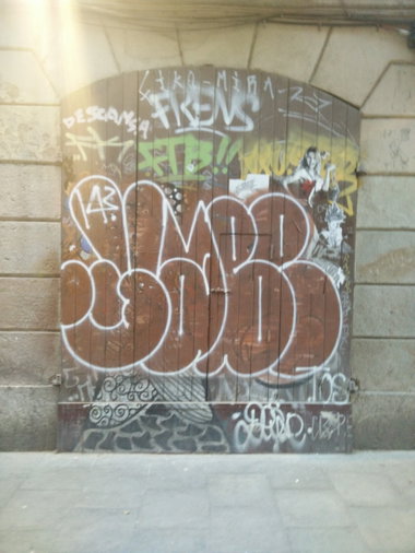 Graffiti in Barcelona - Photo by Pentabarf - barcelona, spain, spanien (2014)