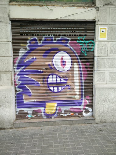 Graffiti in Barcelona - Photo by Pentabarf - Barcelona, Spanien, Spain