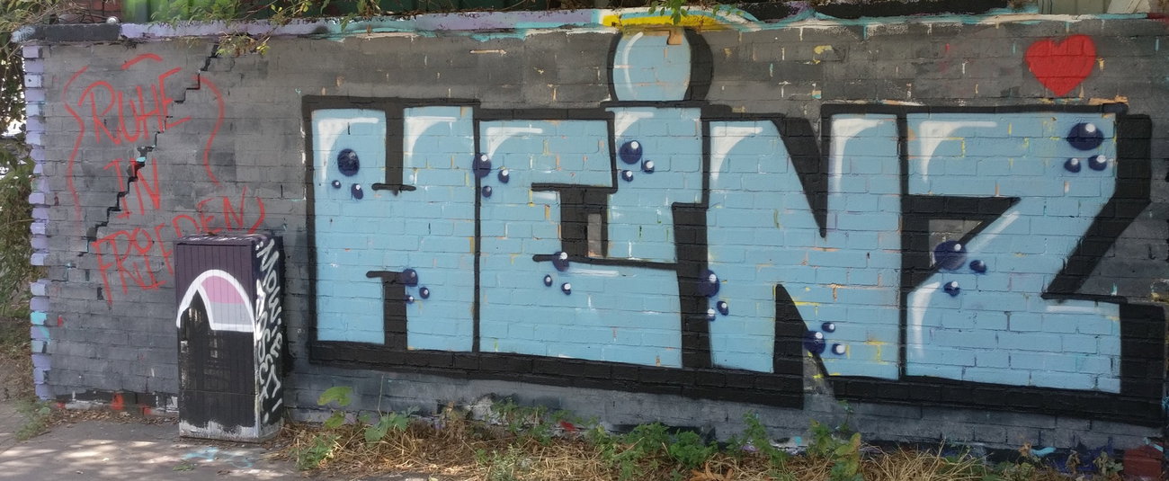 Graffiti Wall in Köln - Photo by Pentabarf - cgn, cologne, Köln (2018)