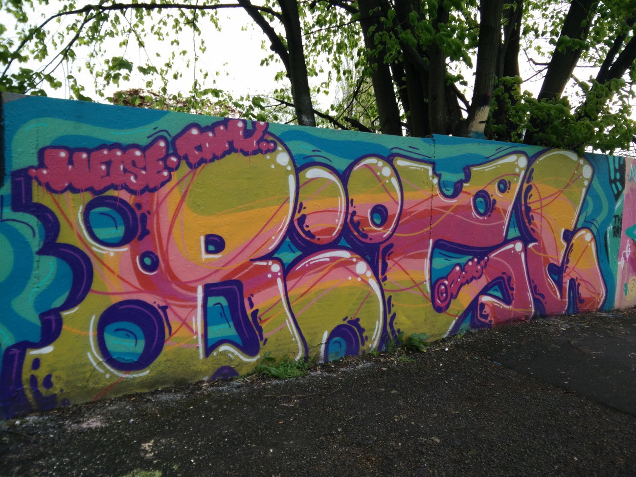 Graffiti Wall in Köln - Photo by Pentabarf - cgn, cologne, köln (2016)