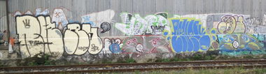 Graffiti Bombing in Indonesia - Photo by Pentabarf - indonesia, indonesien, yogyakarta