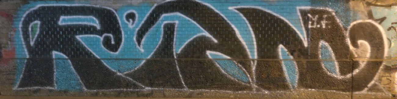 Graffiti Bombing - Photo by Pentabarf - cgn, cologne, rizm (2017)