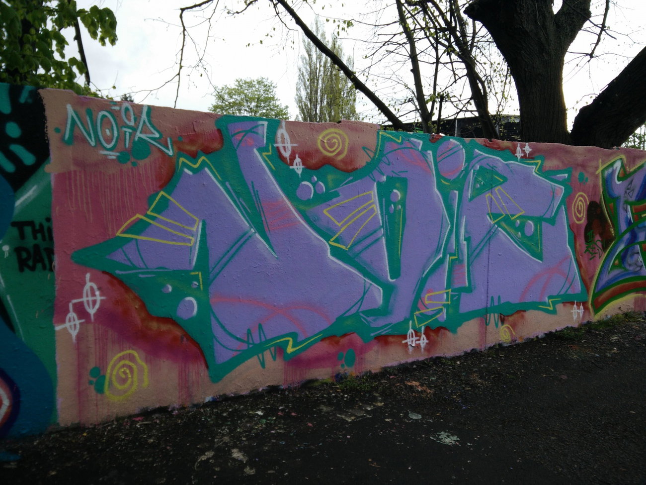 Graffiti Wall in Köln - Photo by Pentabarf - cgn, cologne, köln (2016)