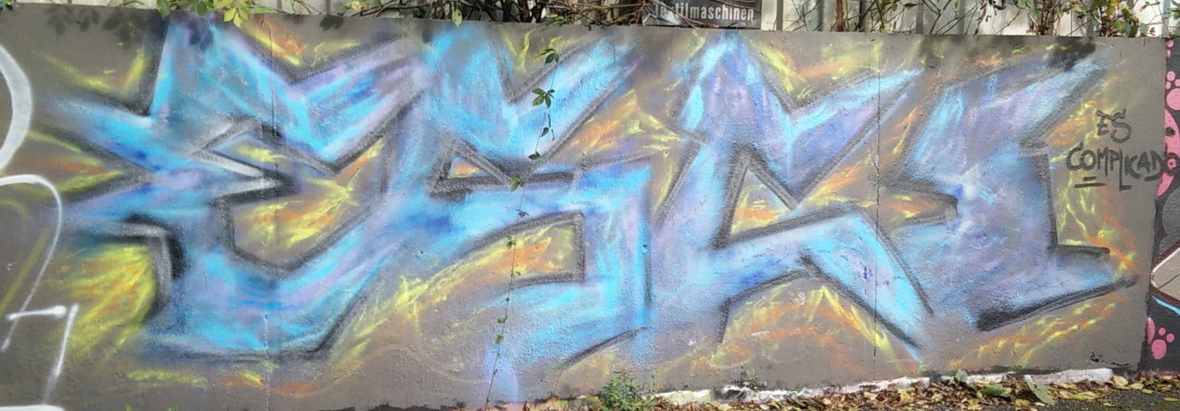 Graffiti Wall in Köln - Photo by Pentabarf - köln, cologne, cgn (2016)