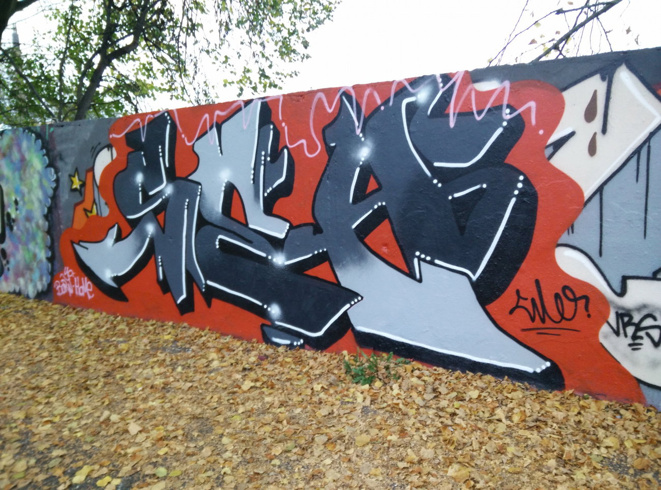 Graffiti Wall in Köln - Photo by Pentabarf - cgn, köln, cologne (2015)