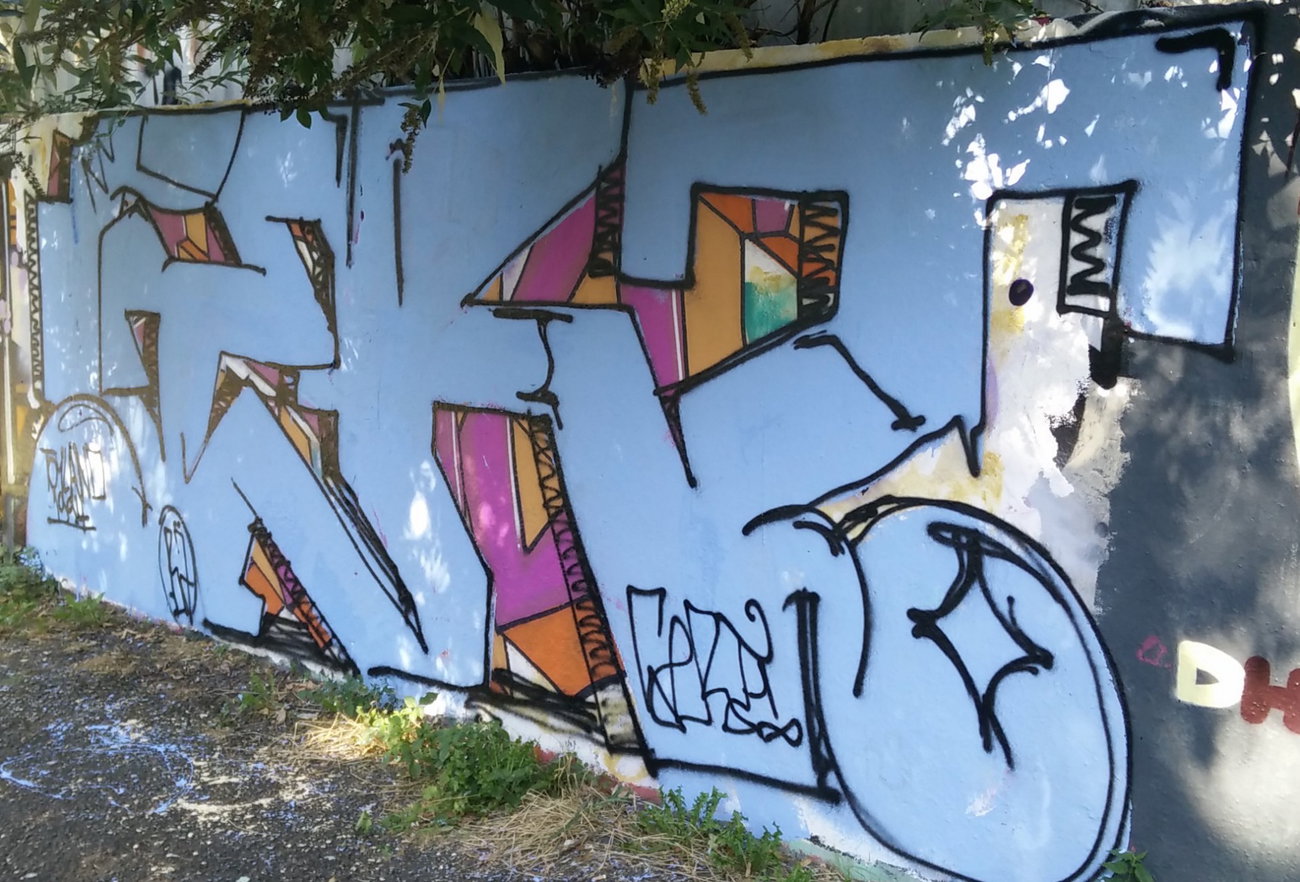 Graffiti Wall in Köln - Photo by Pentabarf - cgn, cologne, köln (2016)