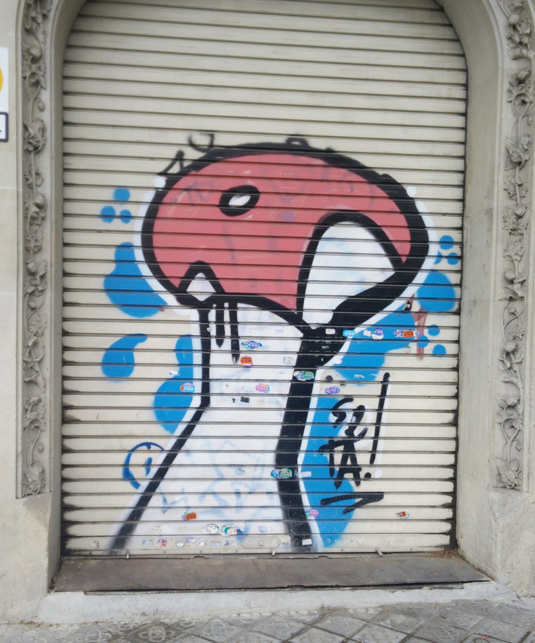 Graffiti in Barcelona - Photo by Pentabarf - barcelona, spain, spanien