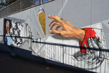 Graffiti Wall - Photo by PepperSprayCans