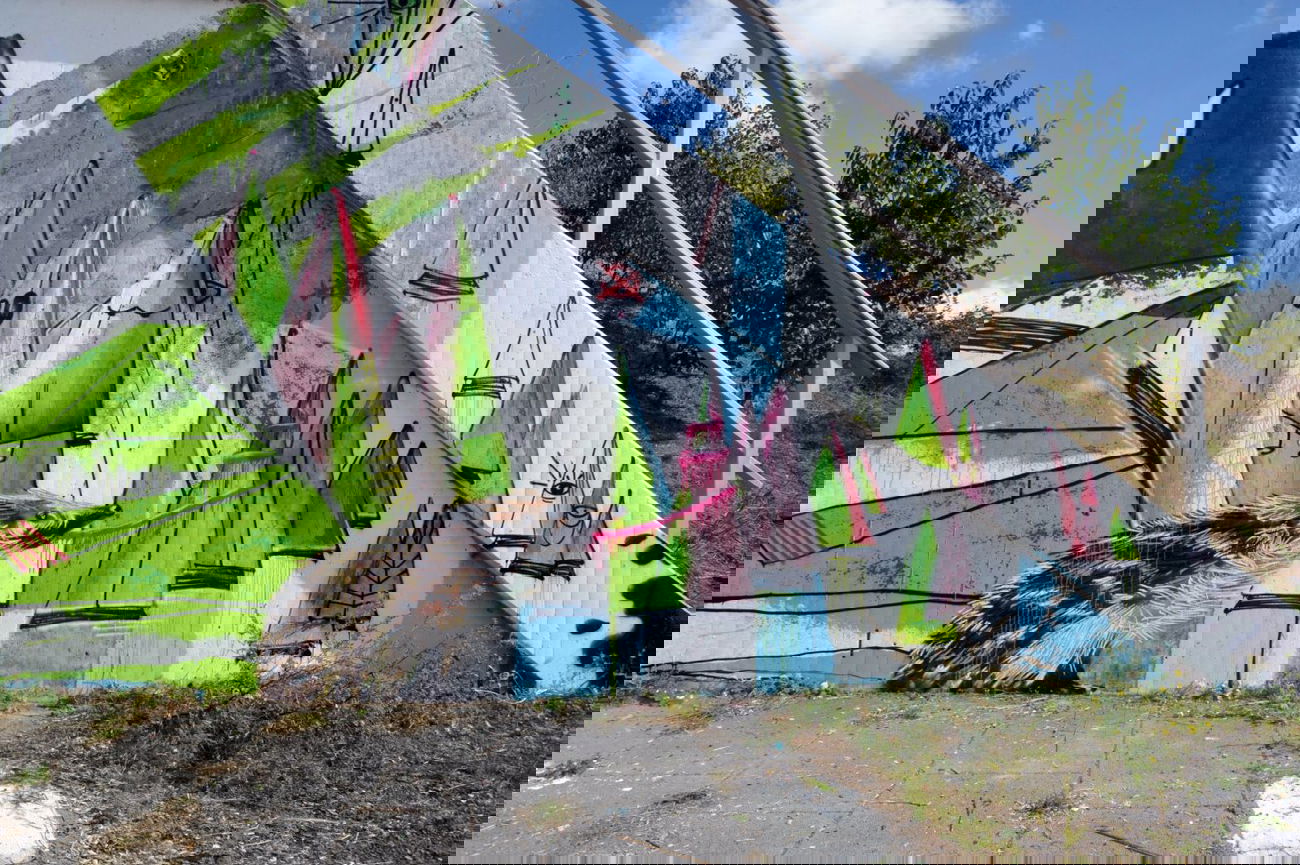 Graffiti Wall - Photo by PepperSprayCans - Pepper, Spray, Igel (2014)