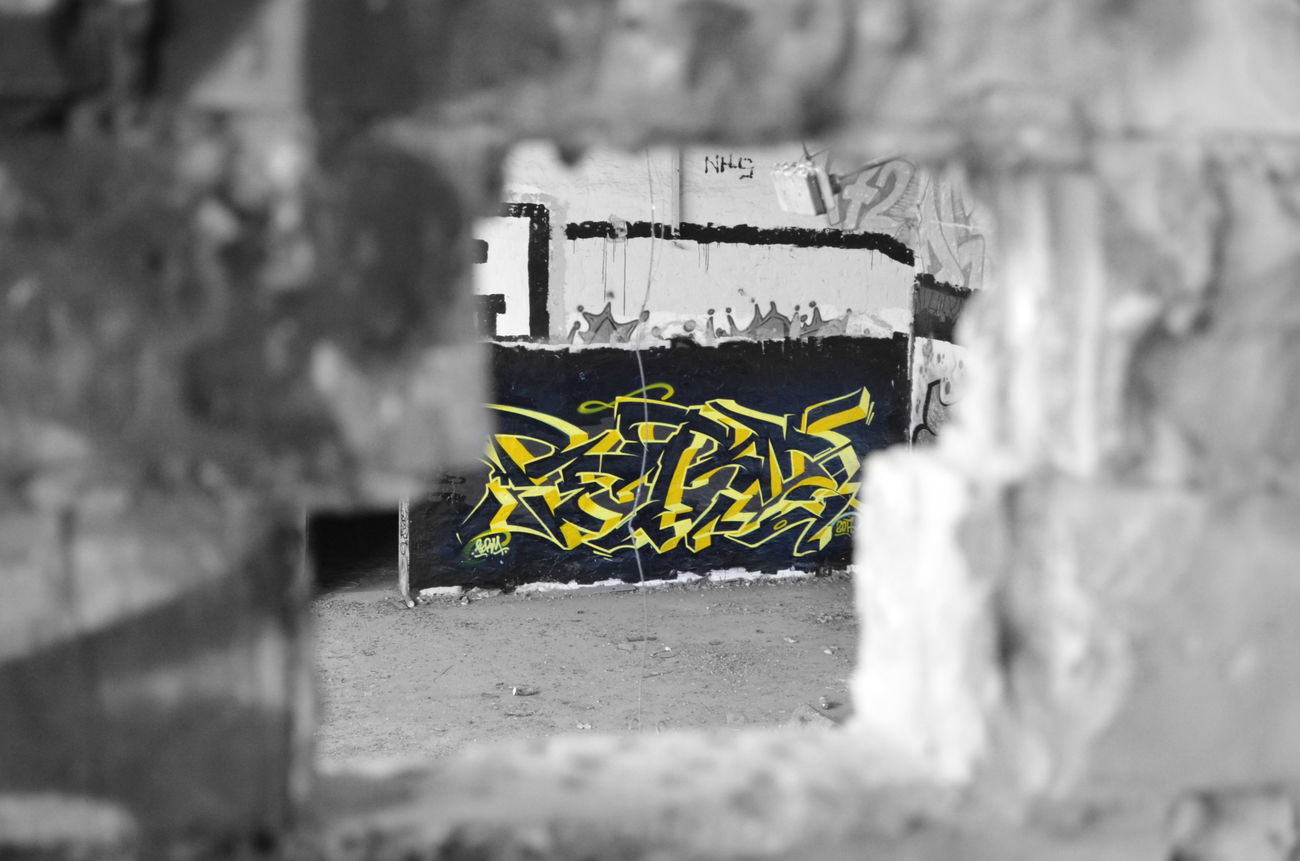 Graffiti Wall - Photo by PermArt - perm, rostock, ruin (2017)