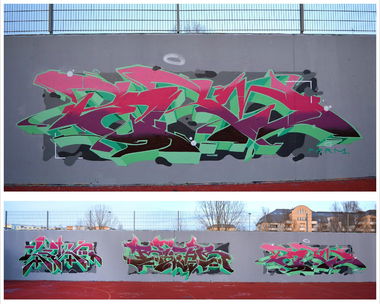 Graffiti Wall - Photo by PermArt - rostock, clean, wallday (2018)