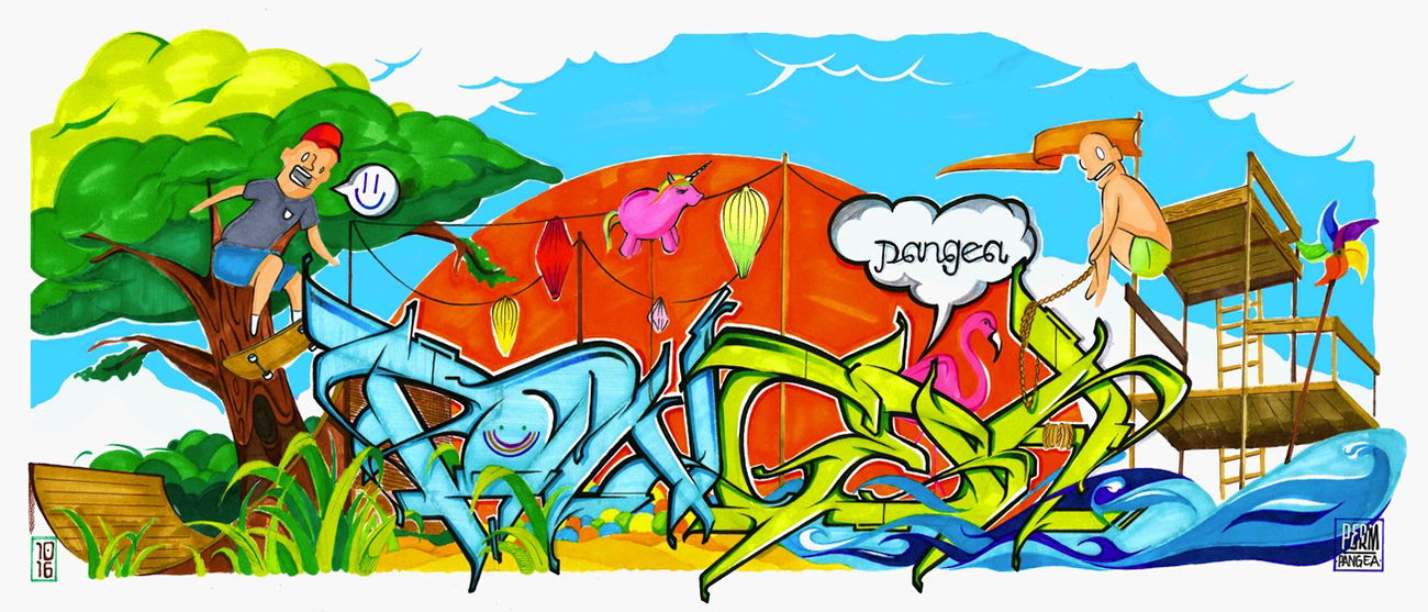 Graffiti Sketch - Photo by PermArt - graffiti, sketch, clean (2016)