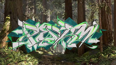 Graffiti Sketch - Photo by PermArt - forrest, graff, sketch (2016)