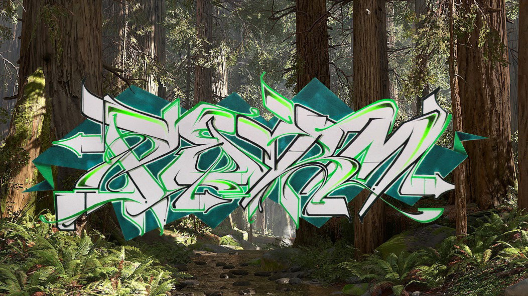 Graffiti Sketch - Photo by PermArt - forrest, graff, sketch (2016)