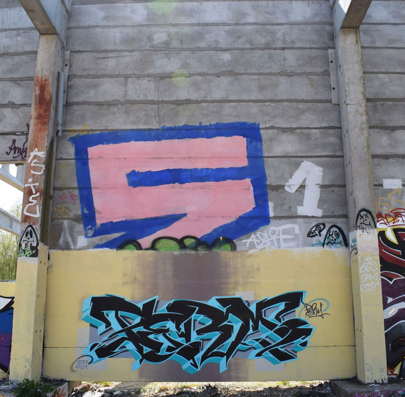 Graffiti Wall - Photo by PermArt - graffart, wallday, perm (2017)