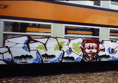 Graffiti Train - Photo by Perry - Woody, Graffiti, Train (1993)