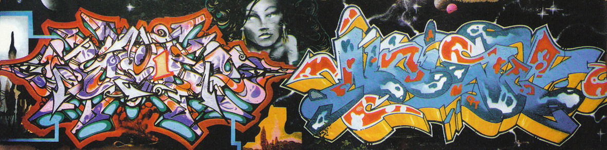 Graffiti Wall - Photo by Perry - Woody, Noise, Graffiti (1997)