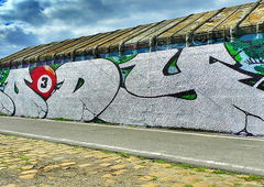 Graffiti Wall - Photo by Perry - Woody, Graffiti, Paris (2013)