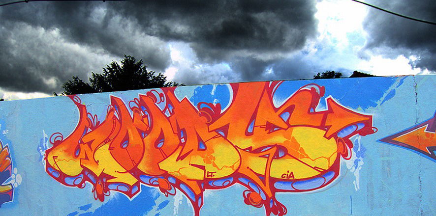 Graffiti Wall - Photo by Perry (2012)