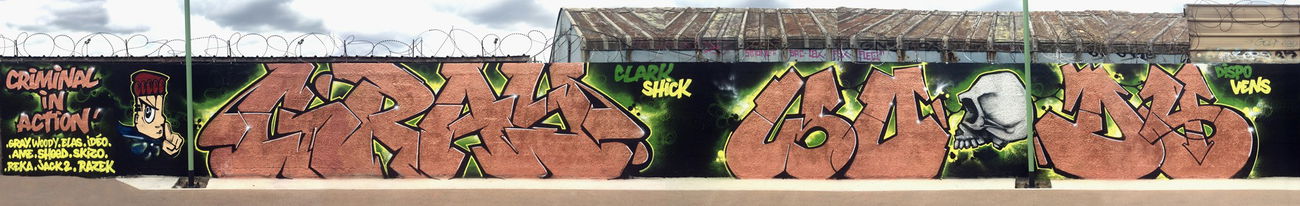 Graffiti Wall - Photo by Perry (2016)