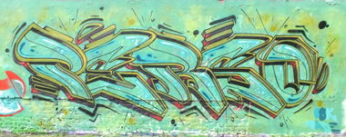 Graffiti Wall in Berlin - Photo by Perso - Perso, OSK, Skandal