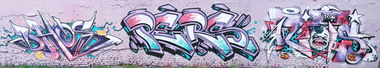 Graffiti Wall in Berlin - Photo by Perso - DHOS, RIOTS, PERSO