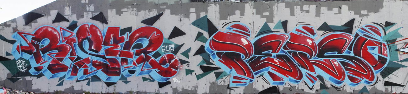 Graffiti Wall in Berlin - Photo by Perso - Rise, TIQK, 61