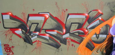 Graffiti Wall in Bregenz - Photo by Perso - perso, osk (2013)