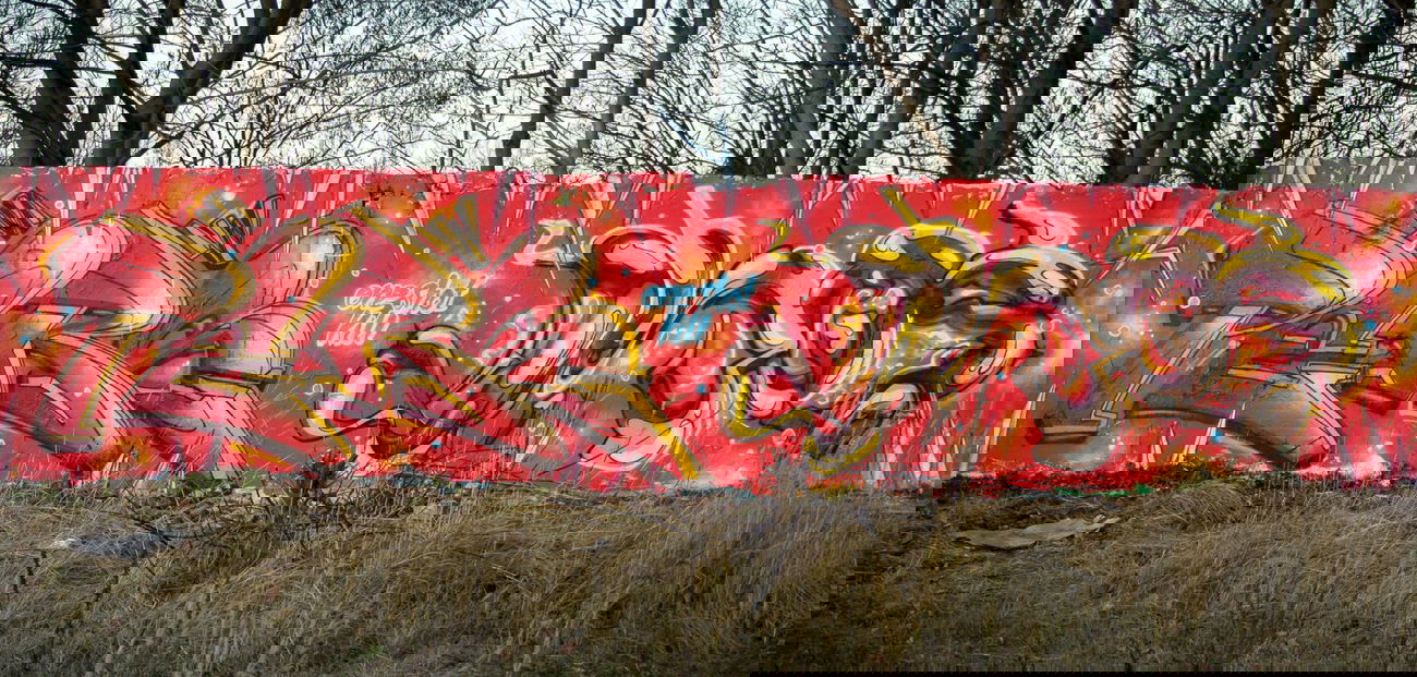 Graffiti Wall in Berlin - Photo by Perso - perso, dhos, osk (2013)