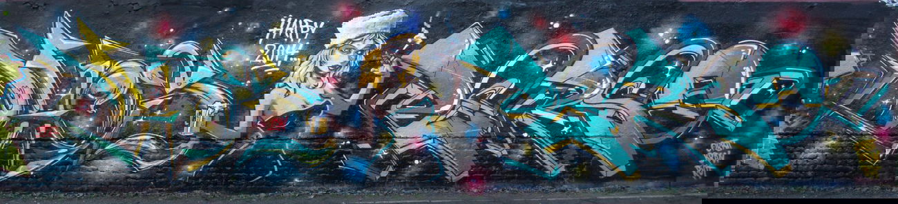 Graffiti Wall in Berlin - Photo by Perso - dhos, rise, perso (2013)