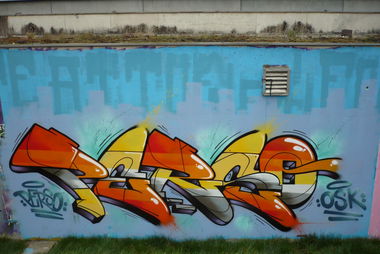 Graffiti Wall in Bregenz - Photo by Perso - perso, osk (2014)