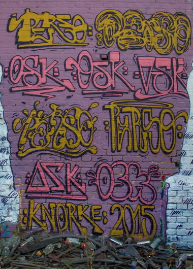 Graffiti Wall in Berlin - Photo by Perso - perso, osk, berlinfonts (2015)