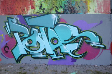 Graffiti Wall - Photo by Petas - petas, saarland
