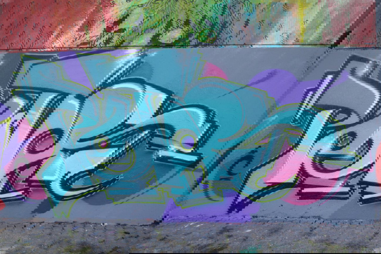 Graffiti Wall - Photo by Petas - petas, saarland