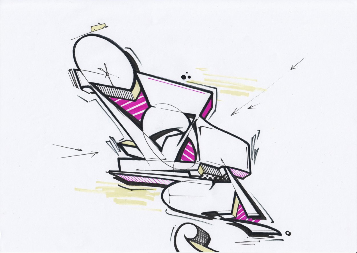 Graffiti Sketch - Photo by Petas