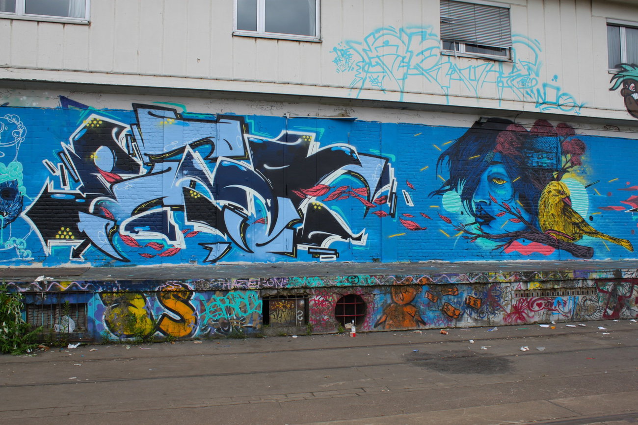 Graffiti Wall - Photo by Petas - Petas, Rubin195