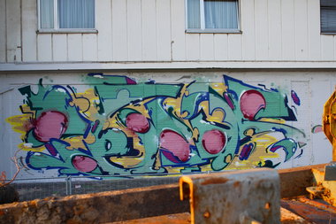 Graffiti Wall - Photo by Petas - Petas