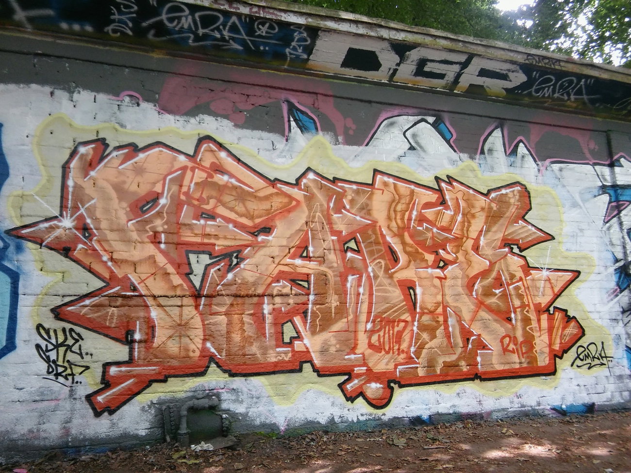 Graffiti Wall - Photo by PeterPetersen - fare, srf