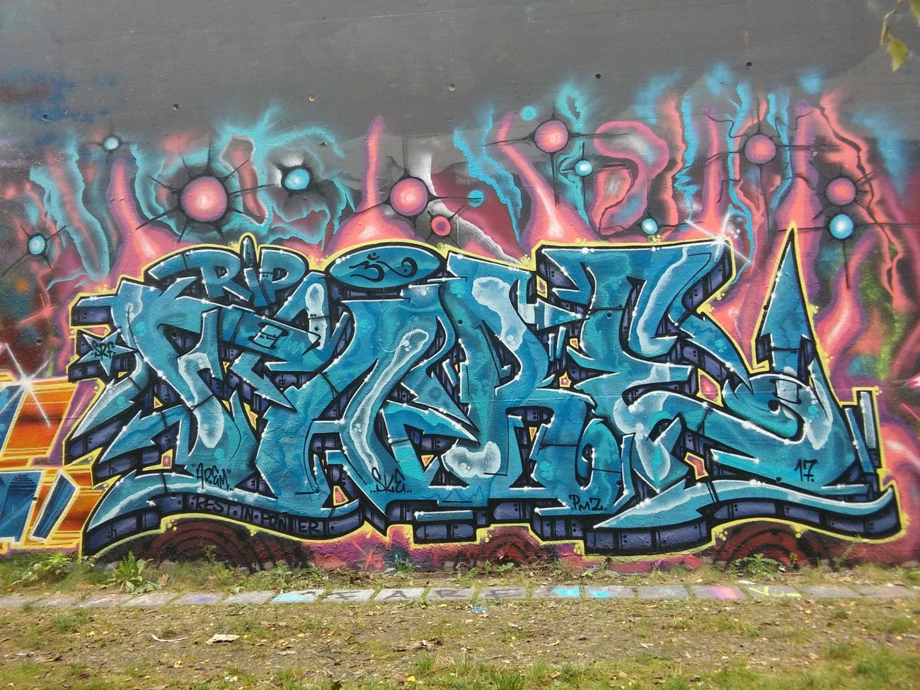 Graffiti Wall - Photo by PeterPetersen - fare