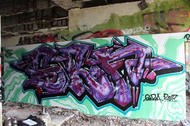 Graffiti Wall - Photo by PeterPetersen - srf